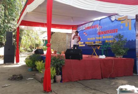 Jalan Sehat dan Penyuluhan Narkoba di Dusun Karanganom