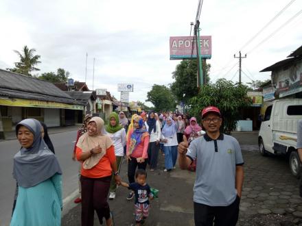 Jalan Sehat dan Pemilihan Ketua RT 01 Dusun Ketonggo   