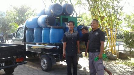 Dusun Brajan Desa Wonokromo Menerima Bantuan Program Penanganan Sampah