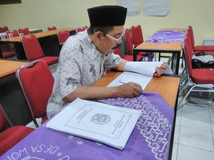 BPD Wonokromo Melakukan Pencermatan Bersama Terkait Rencana Perubahan APBDes Tahun Anggaran 2018