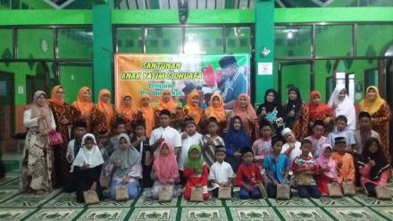 Santunan Anak Yatim Bersama Jamaah Pengajian An Nafi Dusun Demangan