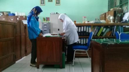 Verifikasi Fasilitas Pendidikan KPM PKH Desa Wonokromo