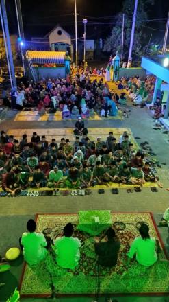 Pengajian Memperingati Isro' Mi'roj Nabi Muhammad SAW Dusun Brajan Tahun 2020