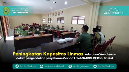 Peningkatan Kapasitas Linmas Oleh SATPOL PP Kabupaten Bantul